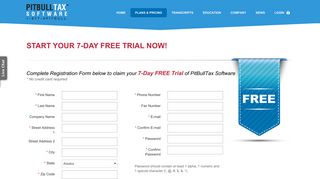 PitBullTax Free Trial