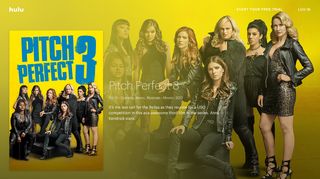 Watch Pitch Perfect 3 Streaming Online | Hulu (Free Trial)