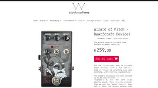 Wizard of Pitch - Dwarfcraft Devices - WideRange Tones