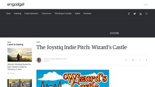 The Joystiq Indie Pitch: Wizard's Castle - Engadget