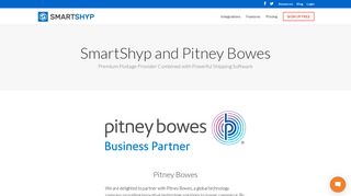 Pitney Bowes | SmartShyp