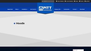 Moodle - Pitt Community College