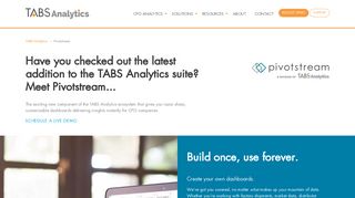 TABS Pivotstream | TABS Analytics