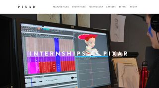 Internships - Pixar Animation Studios