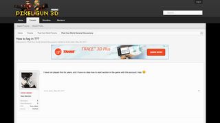How to log in ??? | Pixel Gun 3D Forums