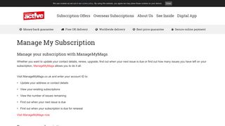 Manage My Subscription | Computeractive