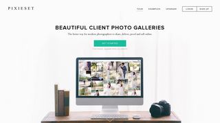 Pixieset - Client photo gallery for modern photographers.