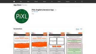 PiXL English Literature App on the App Store - iTunes - Apple