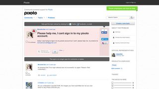 Please help me, I cant sign in to my pixoto account.