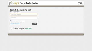 Pixsys Technologies: Sign into