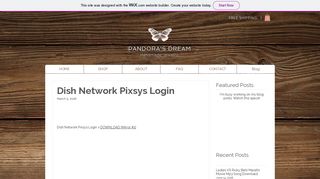 Dish Network Pixsys Login | hinxnersture - Wix.com