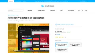 PixTeller Pro: Lifetime Subscription | StackSocial