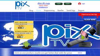 PIX TV | LIVE TV | MOVIES