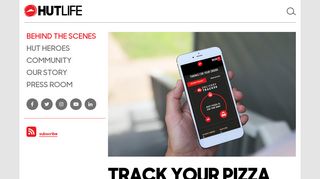 Track Your Pizza with Our Delivery Tracker – Hut Life – Official Pizza ...