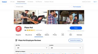 Working at Pizza Hut: 5,768 Reviews about Pay & Benefits | Indeed.com