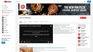 Pizza Hut Malaysia - YouTube