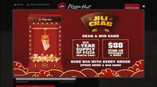 Welcome to Pizza Hut Singapore