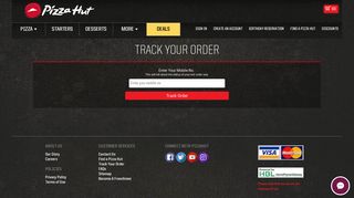 Track Your Order | Pizza Hut