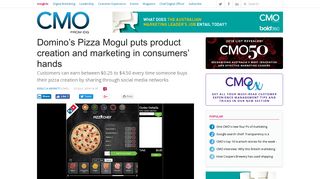 Domino's Pizza Mogul puts product creation and marketing in ...
