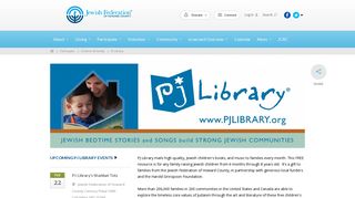 PJ Library | Jewish Federation of Howard County