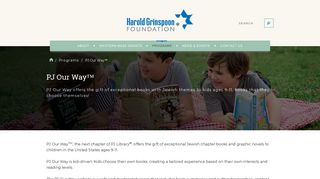 PJ Our Way™ - Harold Grinspoon Foundation