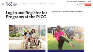 Log In and Register for Programs at the PJCC - Peninsula Jewish ...