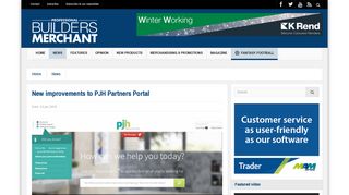 New improvements to PJH Partners Portal - Professional Builders ...