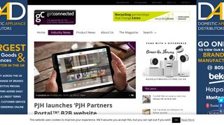 PJH launches 'PJH Partners Portal™' B2B website - Get Connected ...