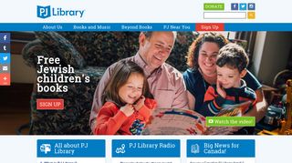 PJ Library: Free Books for Jewish Children and Their Families