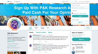 P&K Research (@PKresearch) | Twitter
