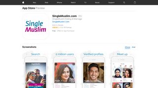 SingleMuslim.com on the App Store - iTunes - Apple