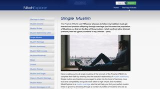 Single Muslim | Single Muslim Men | Single Muslim Women