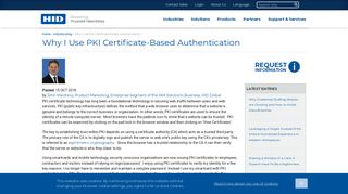 Why I Use PKI Certificate-Based Authentication | HID Global