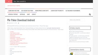 Pkr Poker Download Android - Africaine Modèle