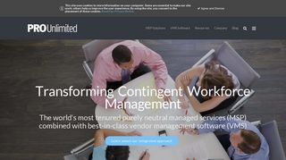 PRO Unlimited - Contingent Workforce Management Solutions