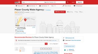 Placer County Water Agency - 144 Ferguson Rd, Auburn, CA - Phone ...