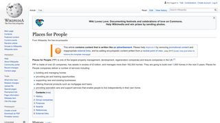 Places for People - Wikipedia