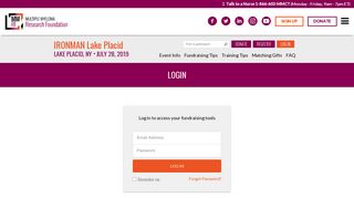 Login - IRONMAN Lake Placid