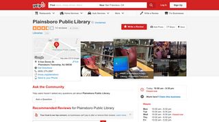 Plainsboro Public Library - 14 Reviews - Libraries - 9 Van Doren St ...