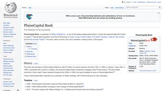 PlainsCapital Bank - Wikipedia