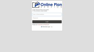 Online Plan Service