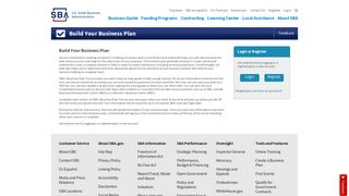 Create a Business Plan | The U.S. Small Business Administration ...
