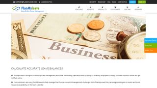 Calculate accurate leave balances - Online Leave Management System