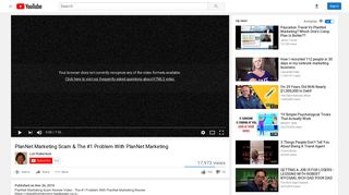 PlanNet Marketing Scam & The #1 Problem With PlanNet Marketing ...