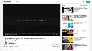 PlanNet Marketing Scam Review | Why PlannNet Marketing Reps Fail ...