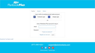 Log in | Planbook Plus