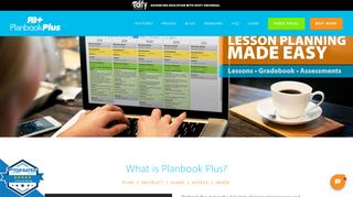 Planbook Plus - More Than Just a Lesson Planner