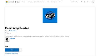 Get Planet Altig Desktop - Microsoft Store