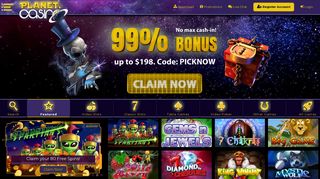 Planet Casino | Out of this world gaming!