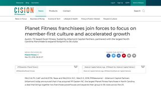 Planet Fitness franchisees join forces to focus on member-first ...